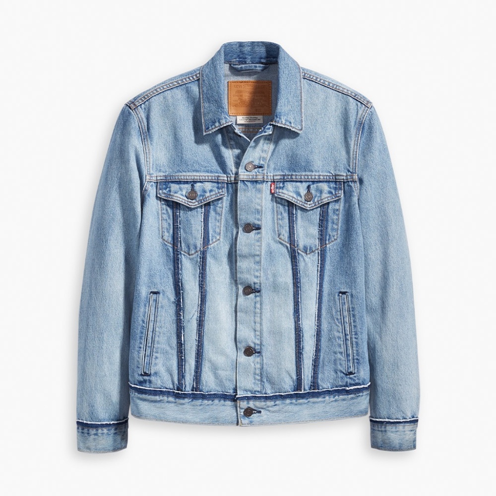 Levi's Denim Trucker Inside Out Jacket Retro RARE!
